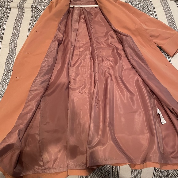 Moussy Sz1 (szS) Swing A-line Duster Trench Coat - Picture 4 of 8